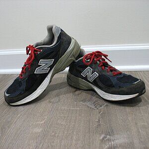New Balance M990DM3 Sneakers Shoes Men 11 D Made in USA Navy Blue / Grey